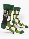 This Meeting Is Bullsh*t Men's Crew Socks
