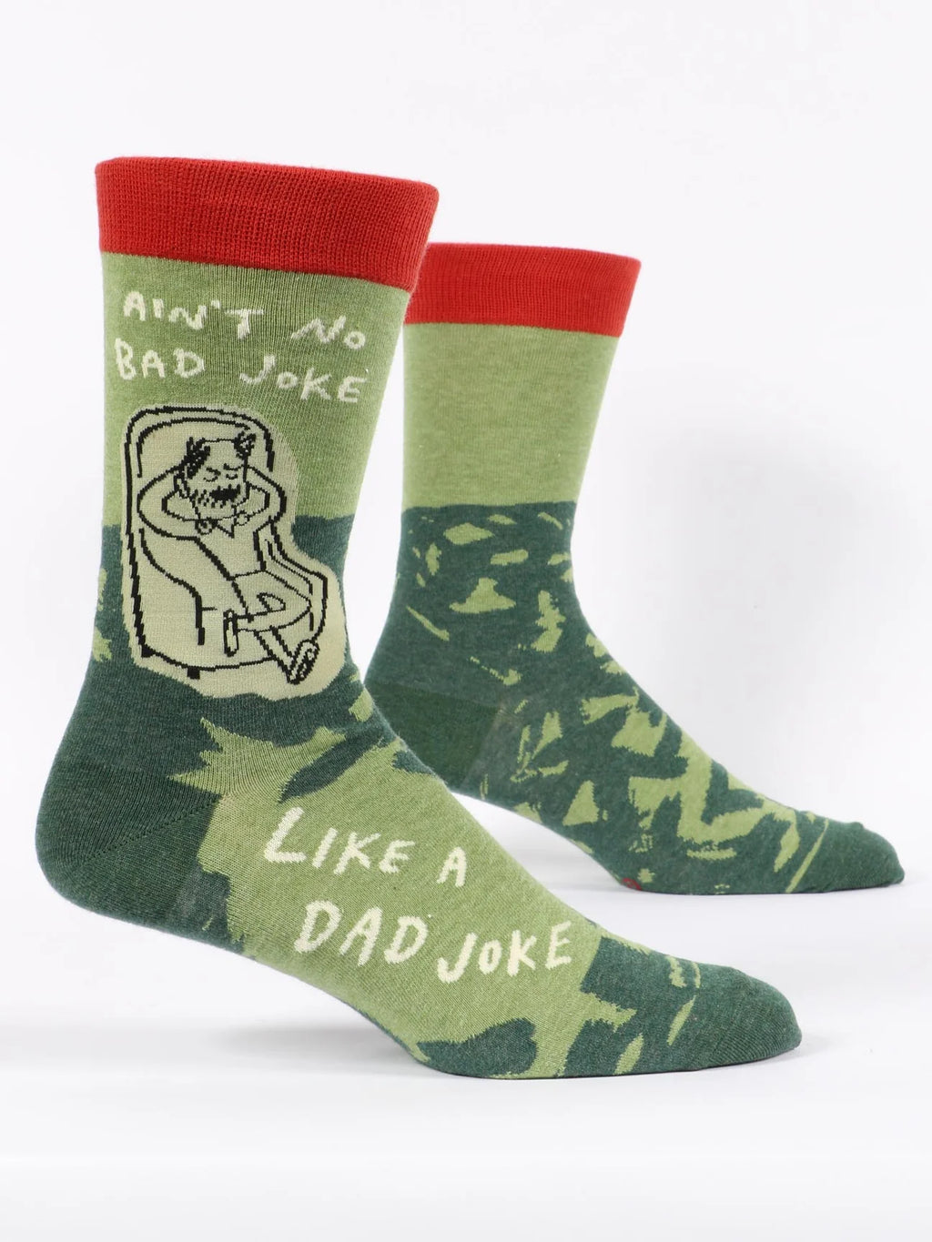 Ain't No Bad Joke Like A Dad Joke Men's Crew Socks