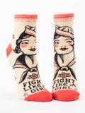 Fight Like A Girl Women's Ankle Socks