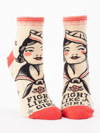 Fight Like A Girl Women's Ankle Socks