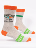 Ringmaster Of The Sh*t Show Men's Crew Socks