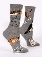 People I Love: Cats Women's Crew Socks