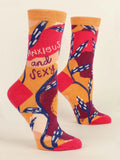 Anxious and Sexy Women's Crew Socks