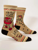 I'll Feed All You F-ers Men's Crew Socks