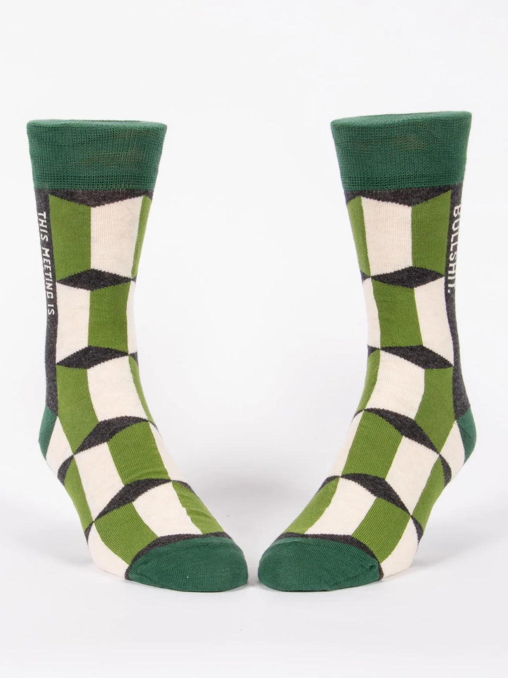 This Meeting Is Bullsh*t Men's Crew Socks