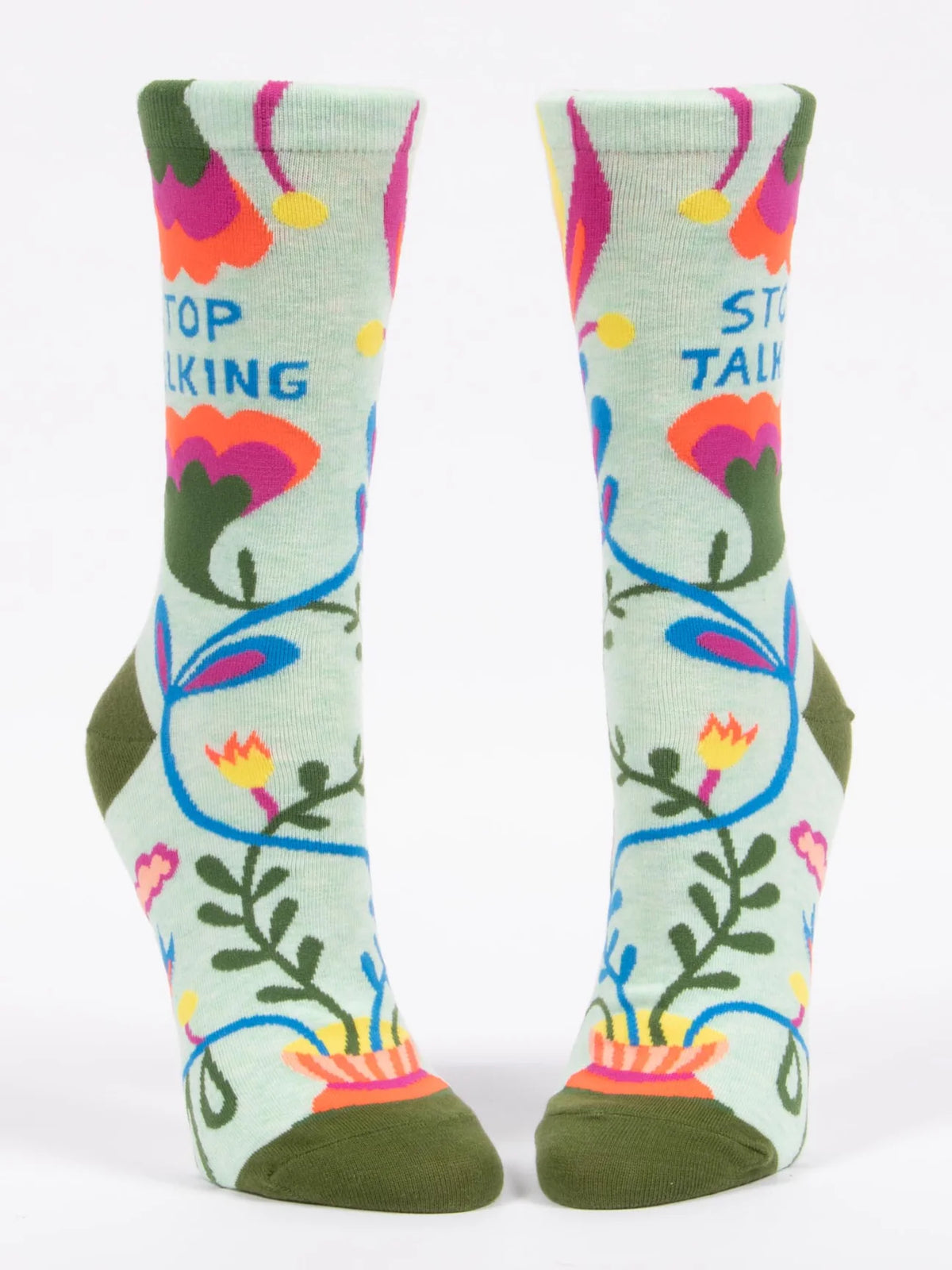 Stop Talking Women's Crew Socks