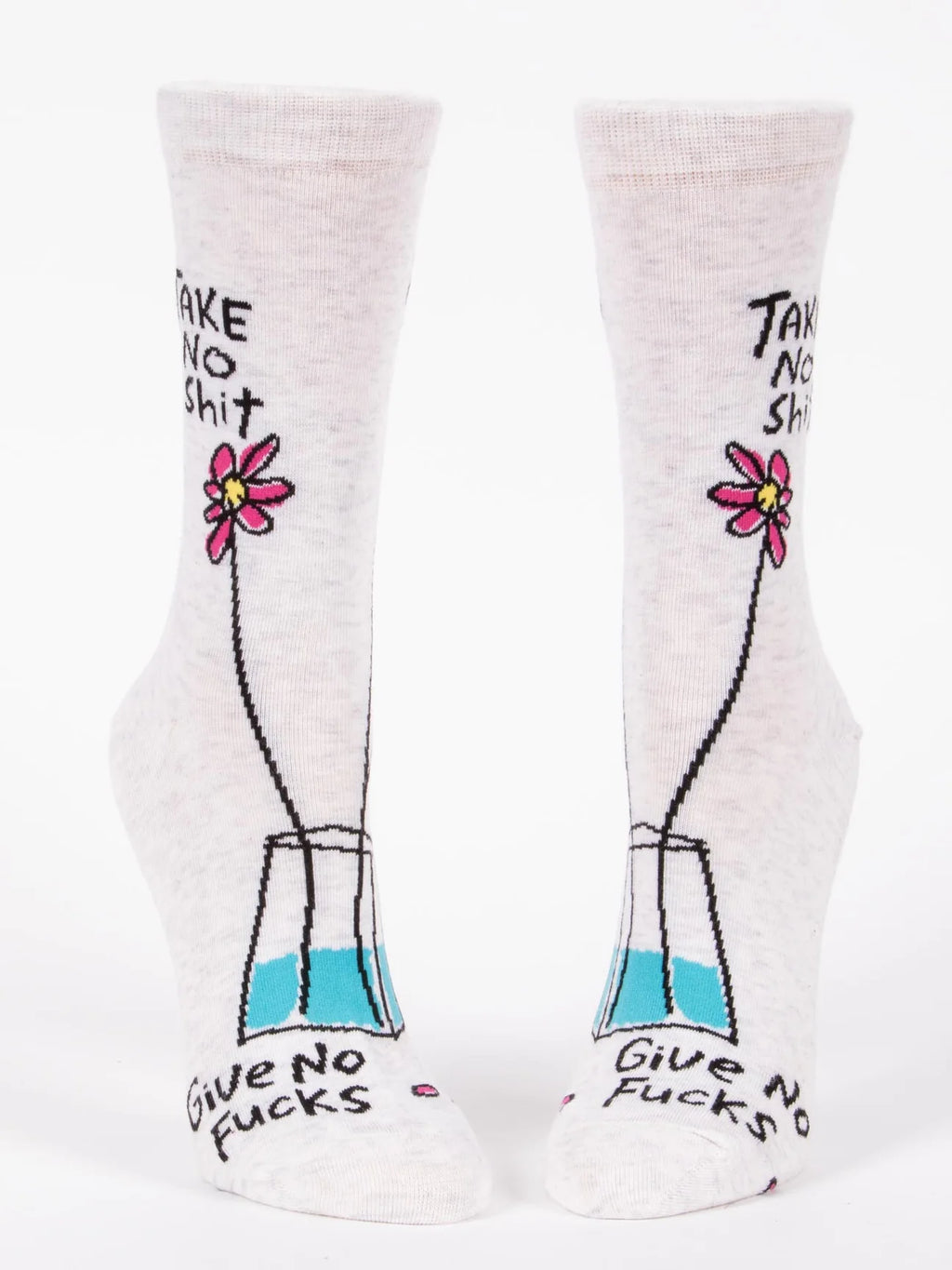 Take No Sh*t Give No F***s Women's Crew Socks