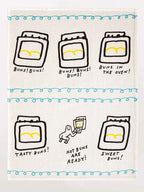 Hot Buns Are Ready Dish Towel