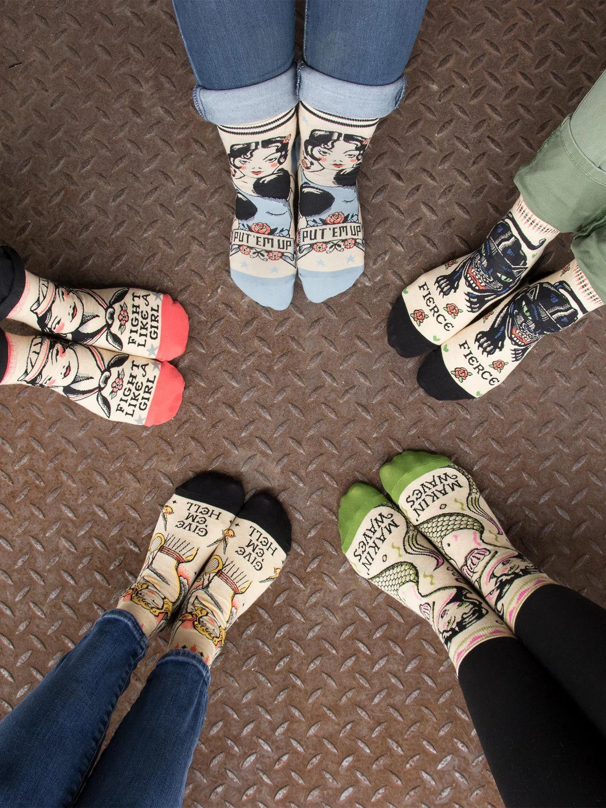 Fight Like A Girl Women's Ankle Socks