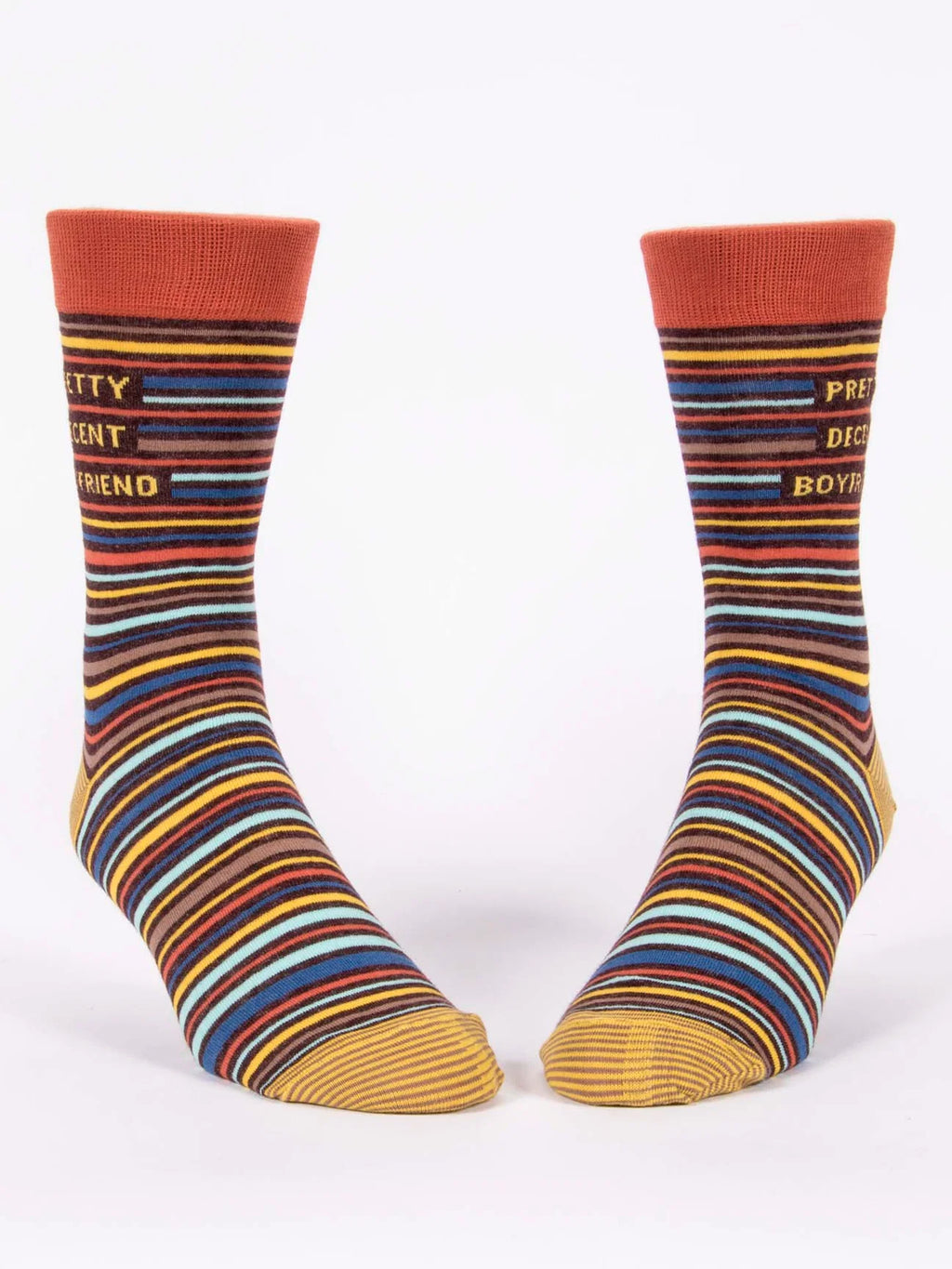 Pretty Decent Boyfriend Men's Crew Socks