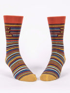 Pretty Decent Boyfriend Men's Crew Socks