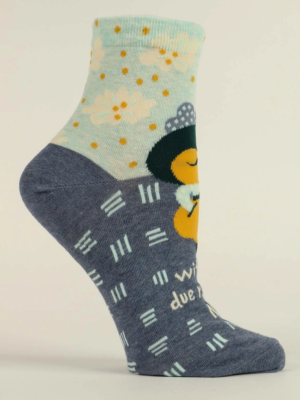 With All Due Respect, No. Women's Ankle Socks