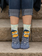 With All Due Respect, No. Women's Ankle Socks