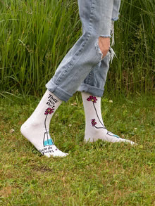 Take No Sh*t Give No F***s Women's Crew Socks