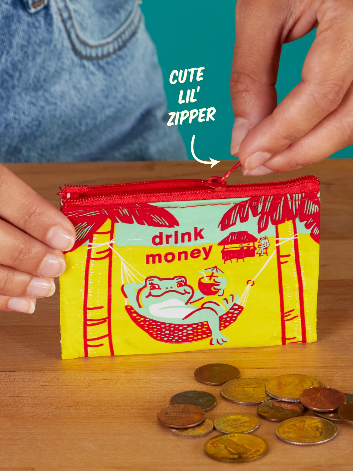 Drink Money Coin Purse