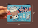 Coffee Money Coin Purse