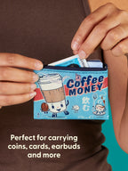 Coffee Money Coin Purse