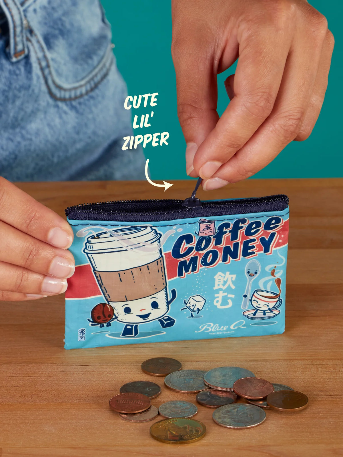 Coffee Money Coin Purse