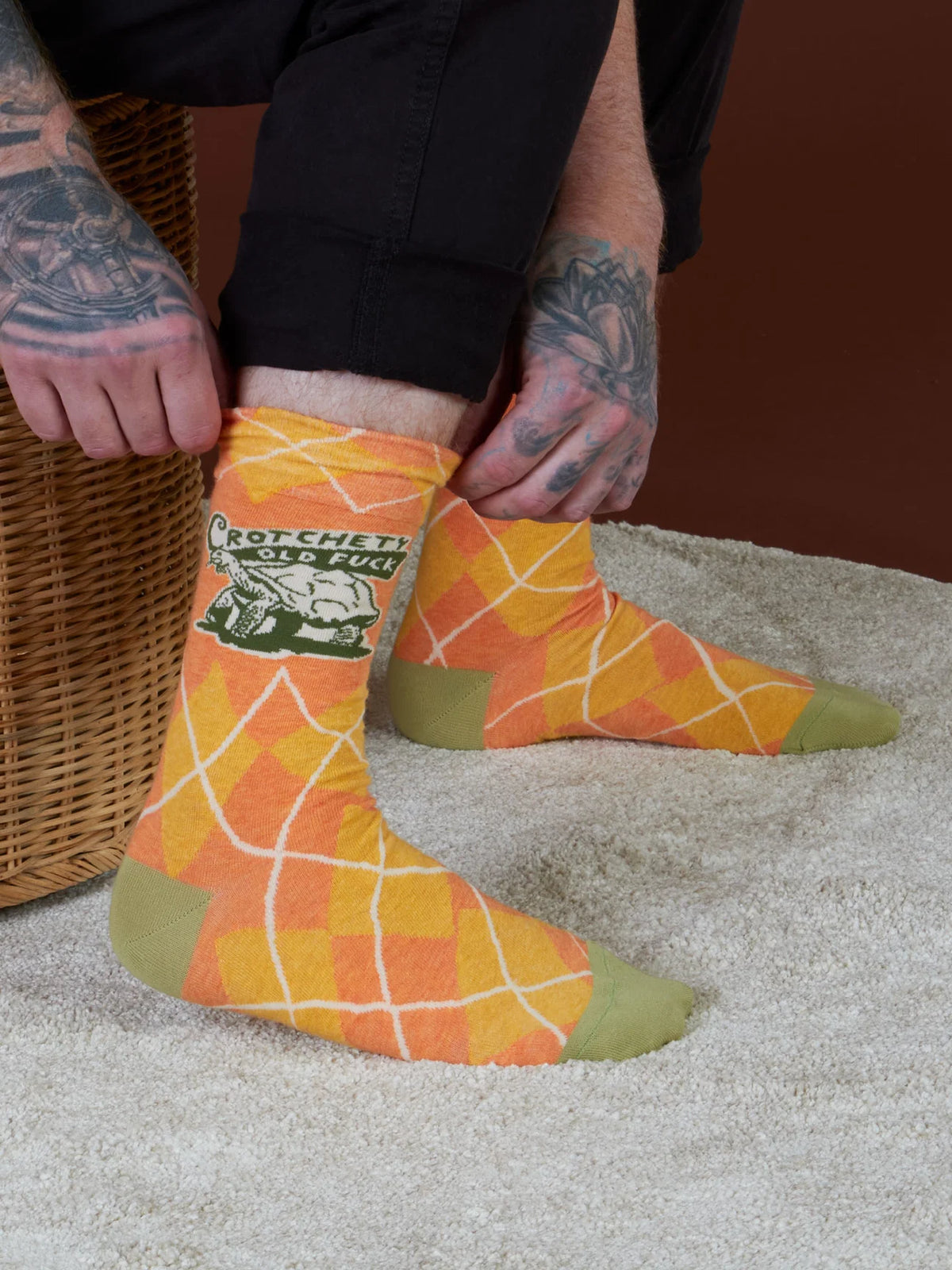 Crotchety Old F*** Men's Crew Socks