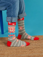 Handsome Devil Men's Crew Socks
