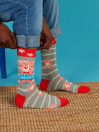 Handsome Devil Men's Crew Socks