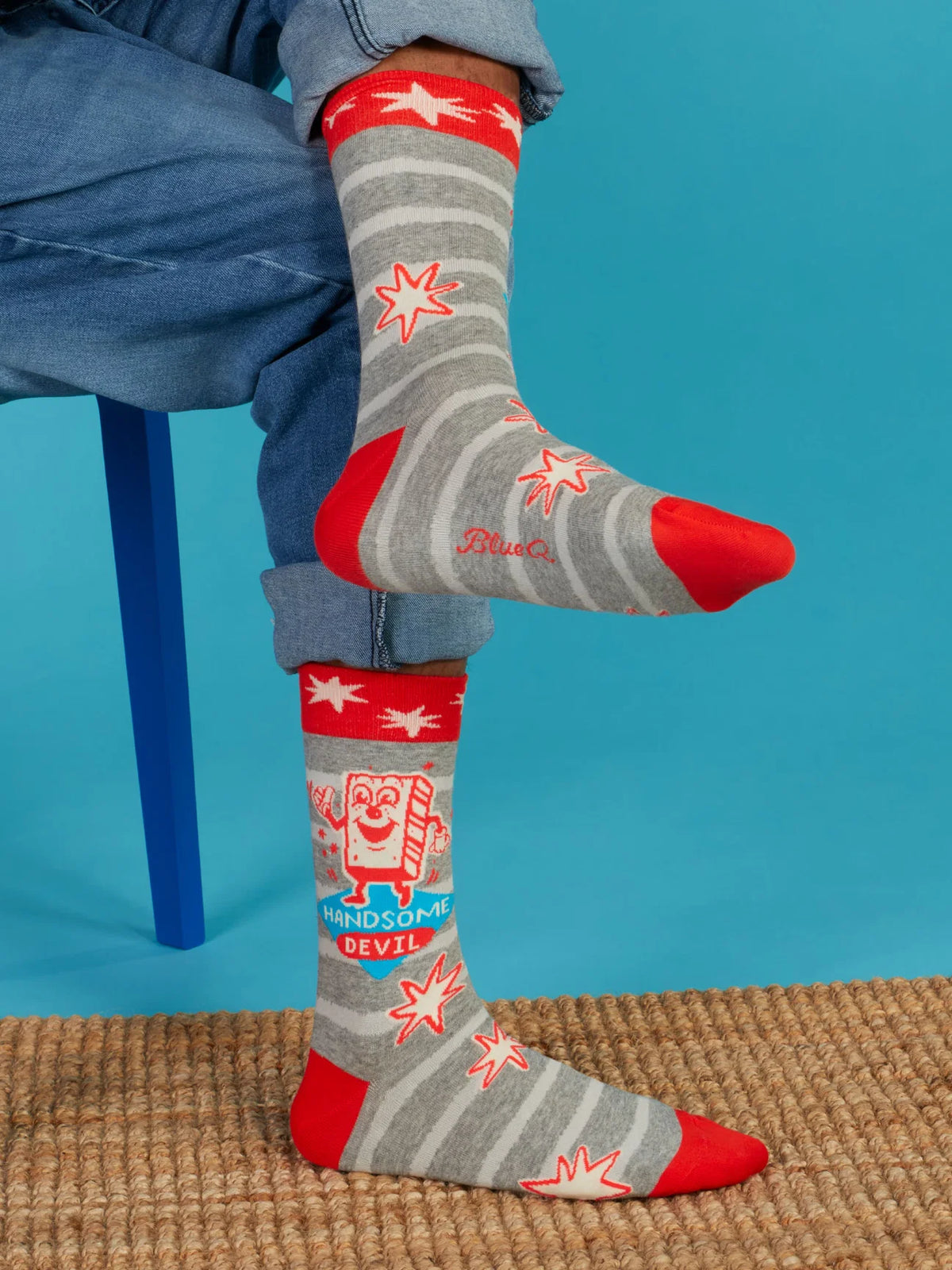 Handsome Devil Men's Crew Socks