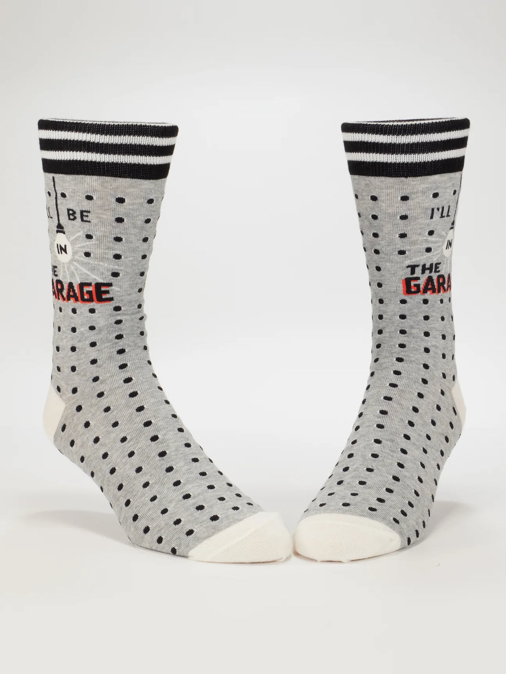 I'll Be In The Garage Men's Crew Socks