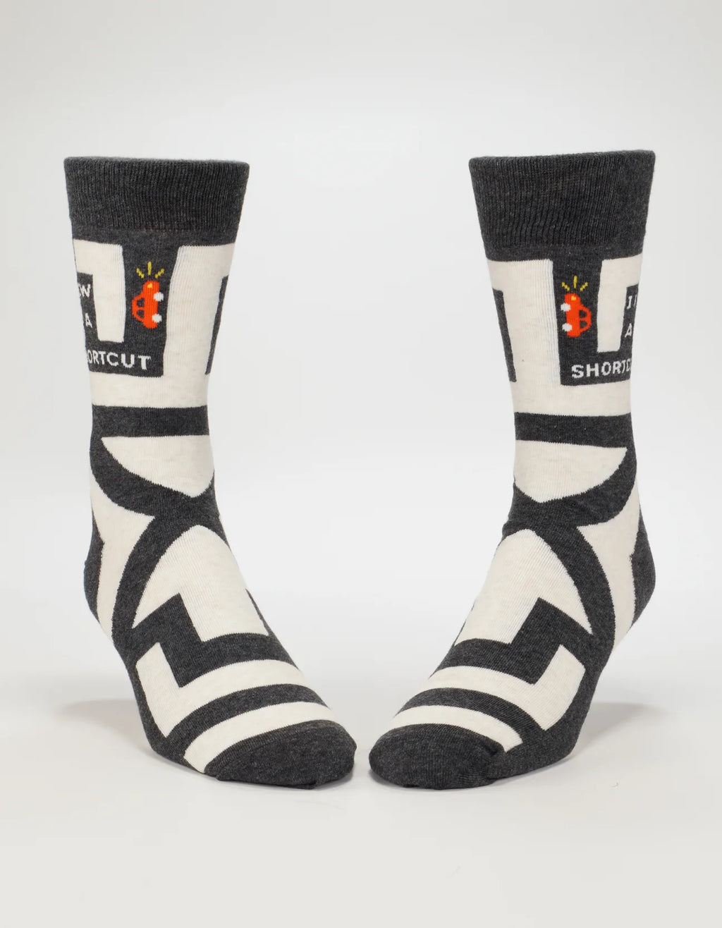 I Know A Shortcut Men's Crew Socks