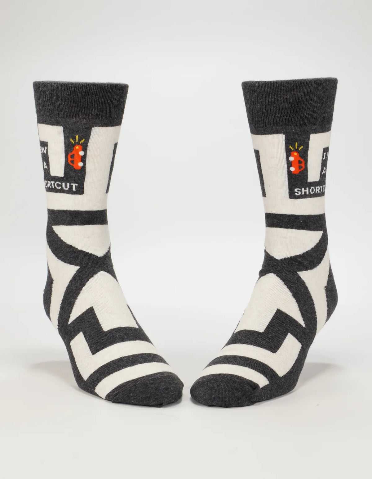 I Know A Shortcut Men's Crew Socks