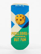 Pickleball: Tennis, But Fun Men's/Women's Sneaker Socks