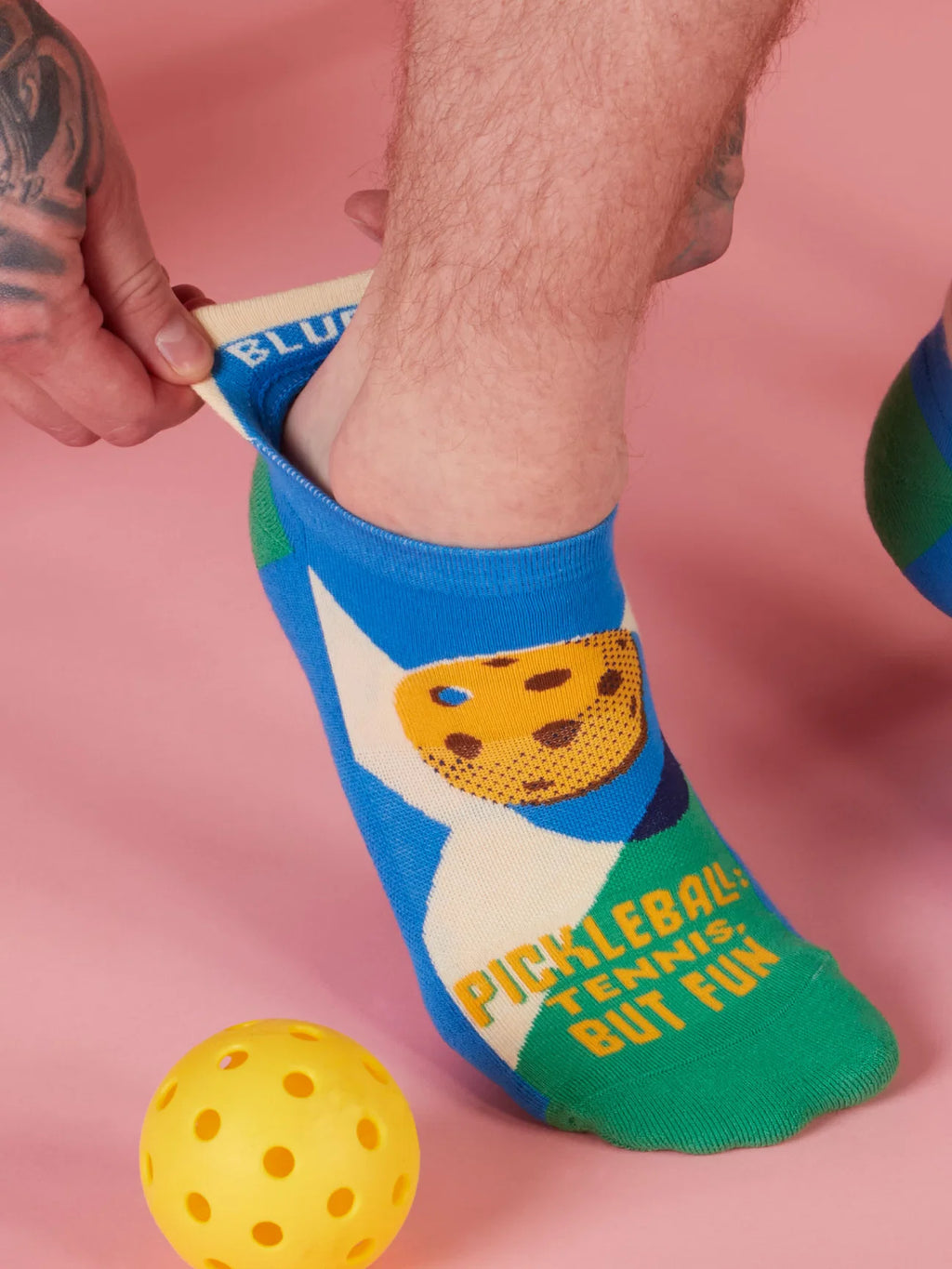 Pickleball: Tennis, But Fun Men's/Women's Sneaker Socks