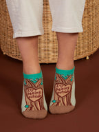 I Heart Peeing Outside Sneaker Socks