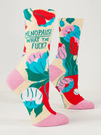 Menopause. What The F***? Women's Crew Socks