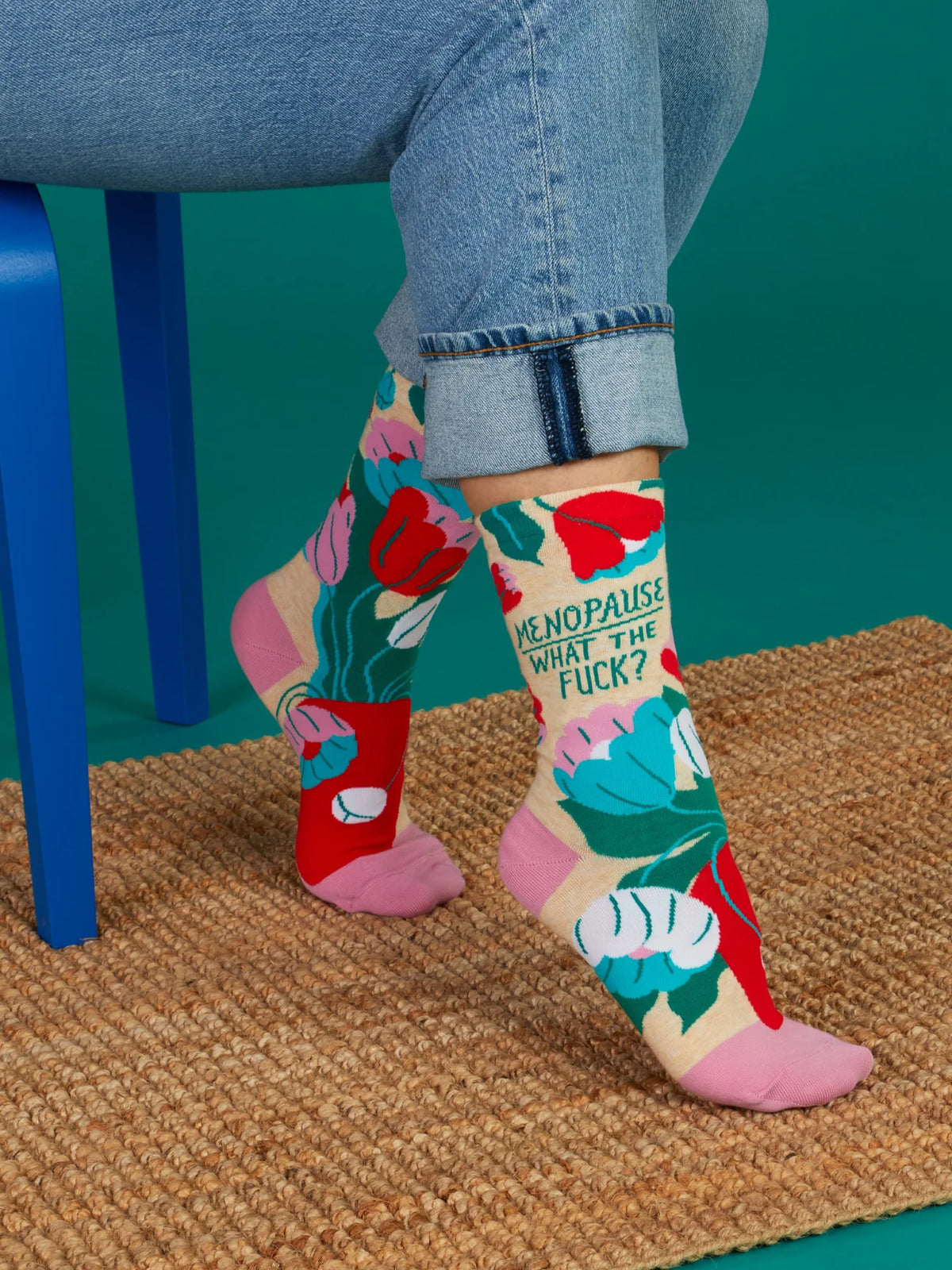 Menopause. What The F***? Women's Crew Socks