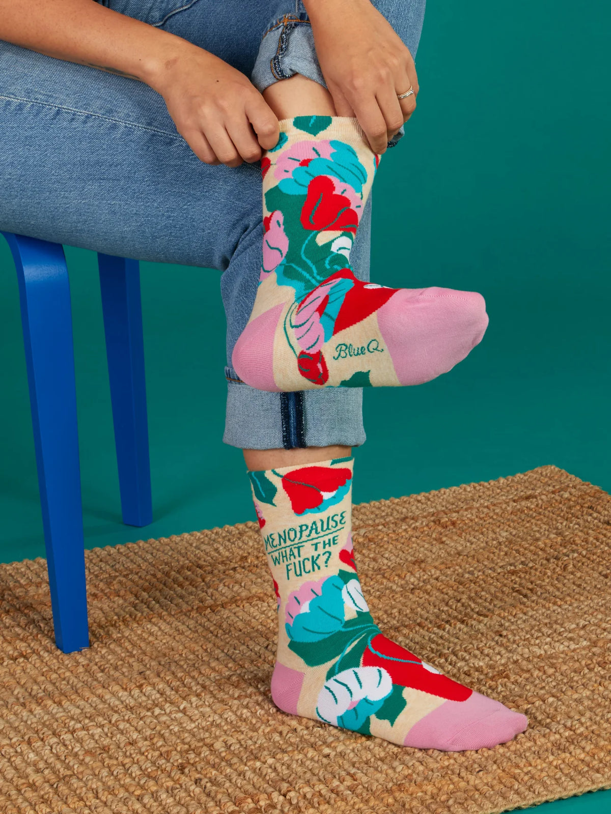 Menopause. What The F***? Women's Crew Socks