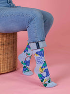 I Don't Not Want Wine Women's Crew Socks