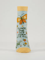 Please, One Sh*t Storm At A Time Women's Ankle Socks