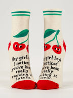 Hey Girl Hey! I Noticed You've Been Really Rocking It Lately. Women's Ankle Socks