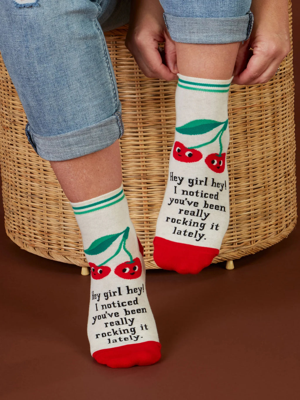 Hey Girl Hey! I Noticed You've Been Really Rocking It Lately. Women's Ankle Socks