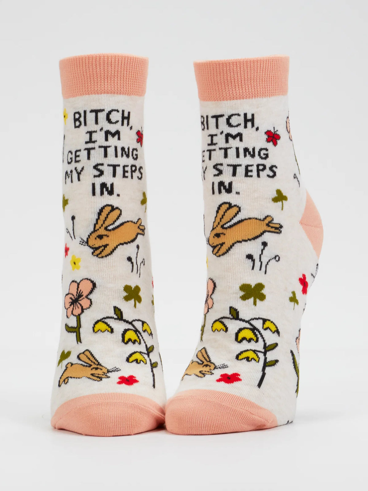 B*tch, I'm Getting My Steps In Women's Ankle Socks