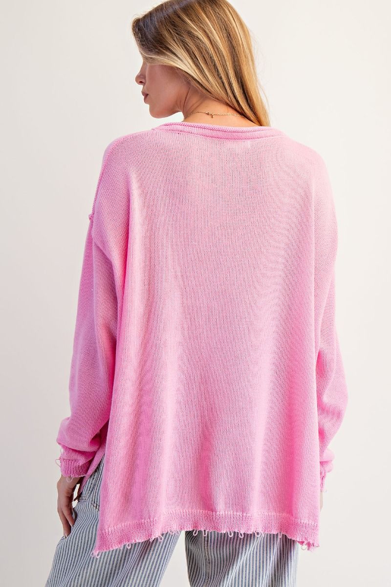 Long Sleeve Knitted Sweater