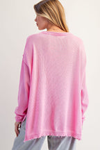 Long Sleeve Knitted Sweater