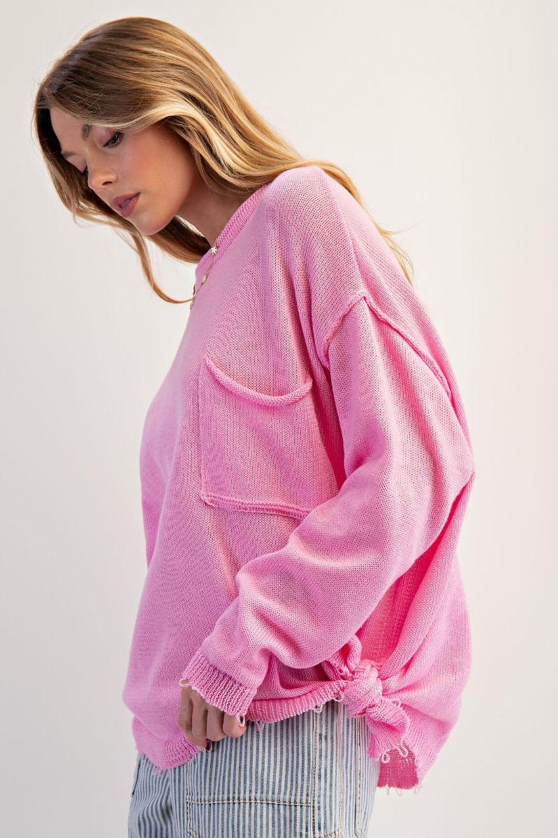 Long Sleeve Knitted Sweater
