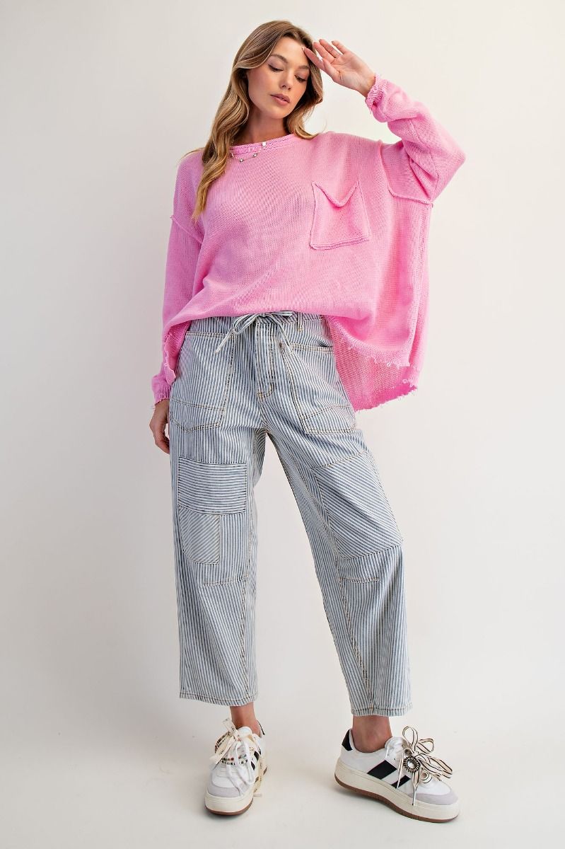 Long Sleeve Knitted Sweater