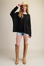 Long Sleeve Knitted Sweater