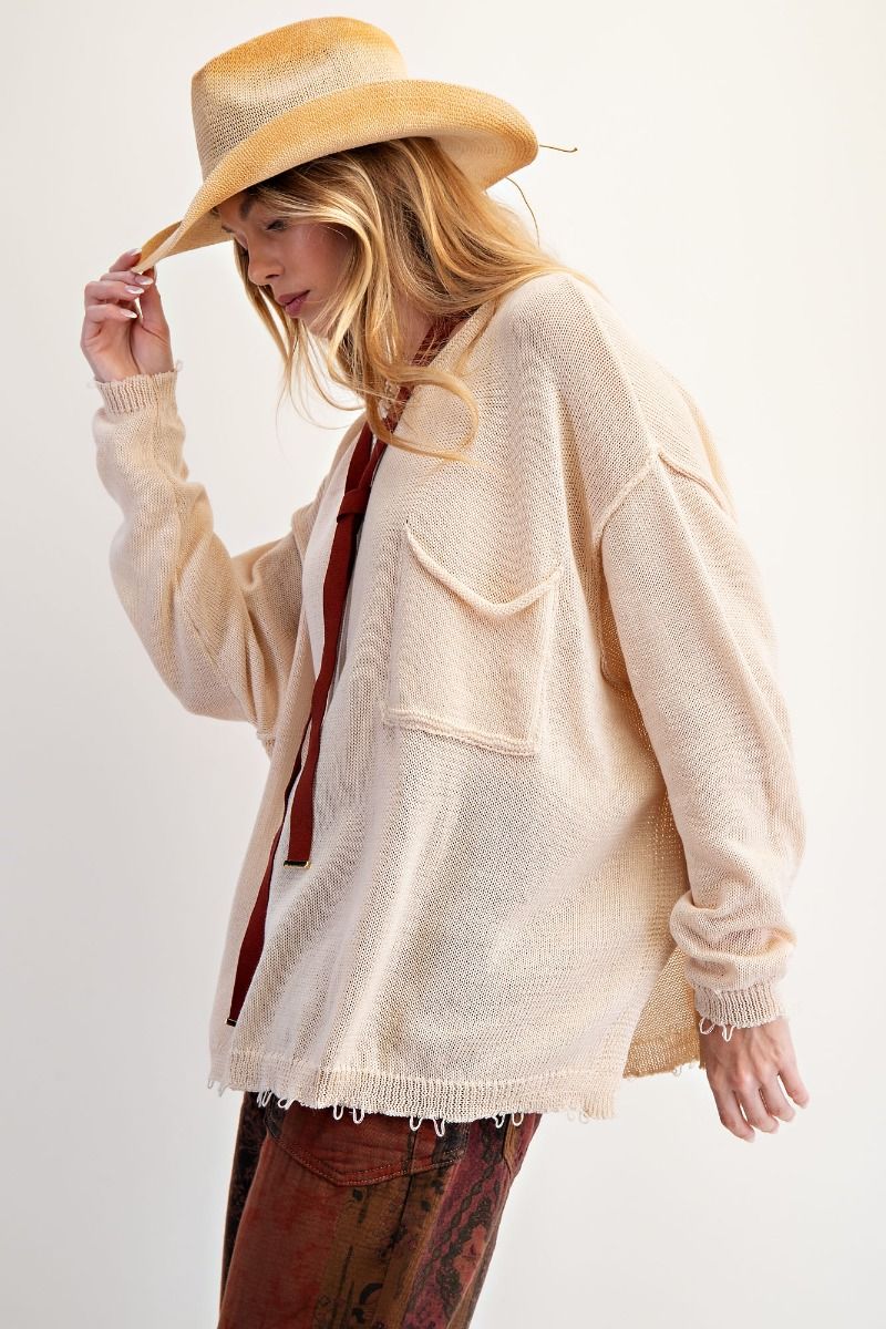 Long Sleeve Knitted Sweater