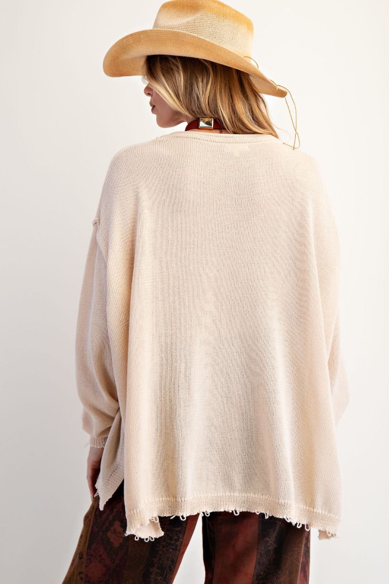 Long Sleeve Knitted Sweater