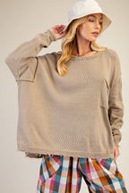 Long Sleeve Knitted Sweater