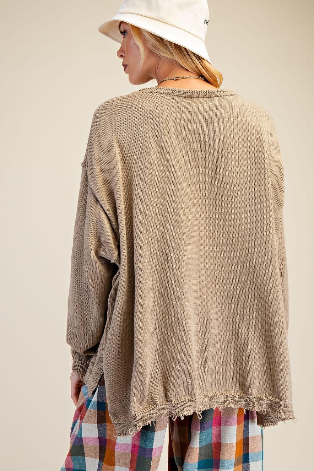 Long Sleeve Knitted Sweater
