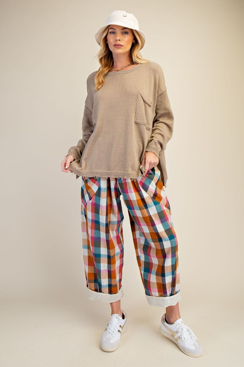 Long Sleeve Knitted Sweater